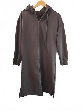 Dazy Long Hoodie Polyester Large Unisex